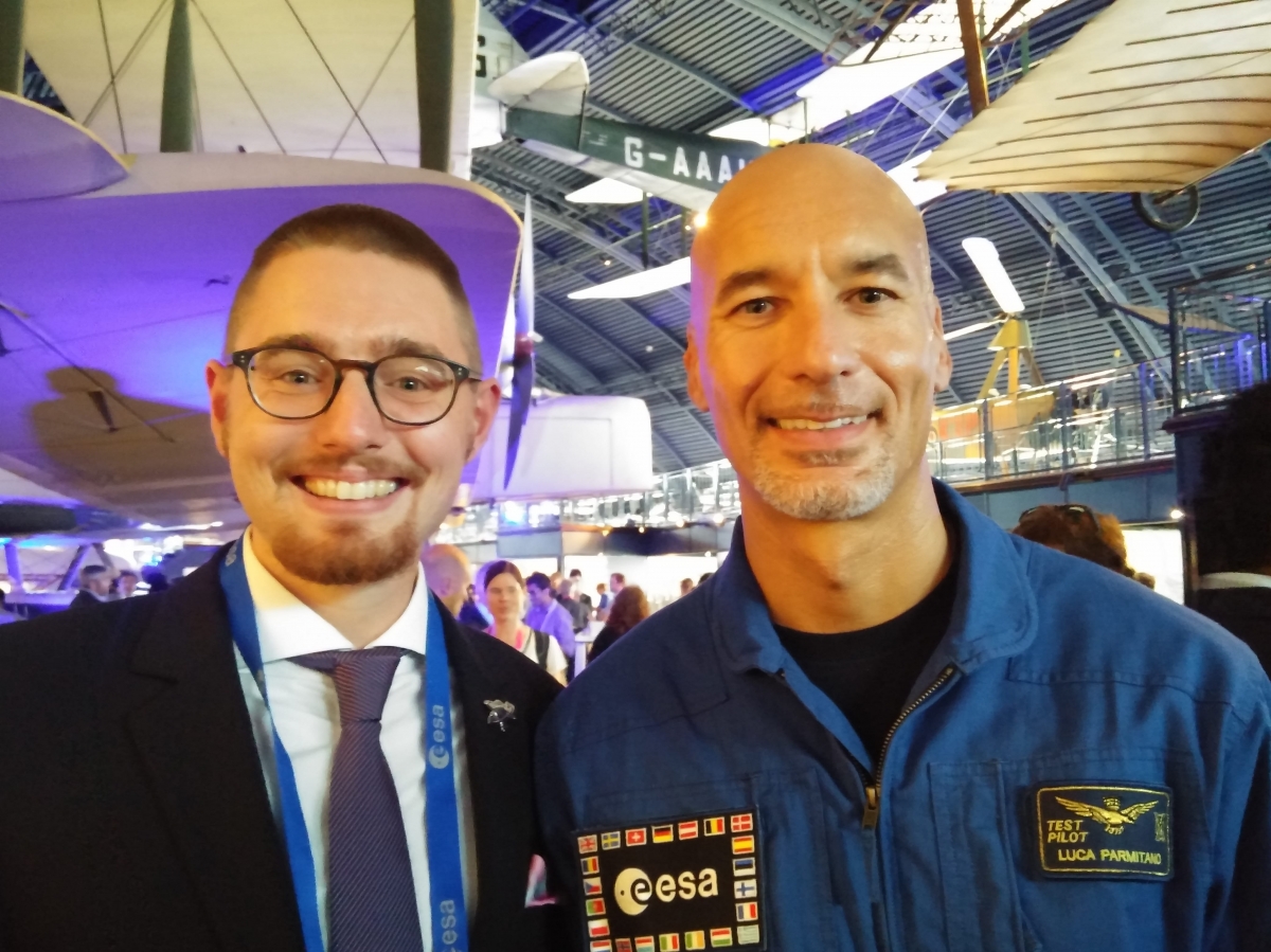 Space Selfie with Astro Luca